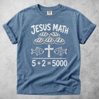 Printify T-Shirt Blue Jean / S JESUS MATH - T-Shirt