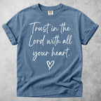 Printify T-Shirt Blue Jean / S Trust in the Lord T-Shirt