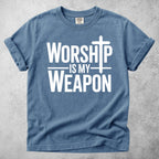 Printify T-Shirt Blue Jean / S WORSHIP - T-Shirt