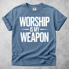 Printify T-Shirt Blue Jean / S WORSHIP - T-Shirt