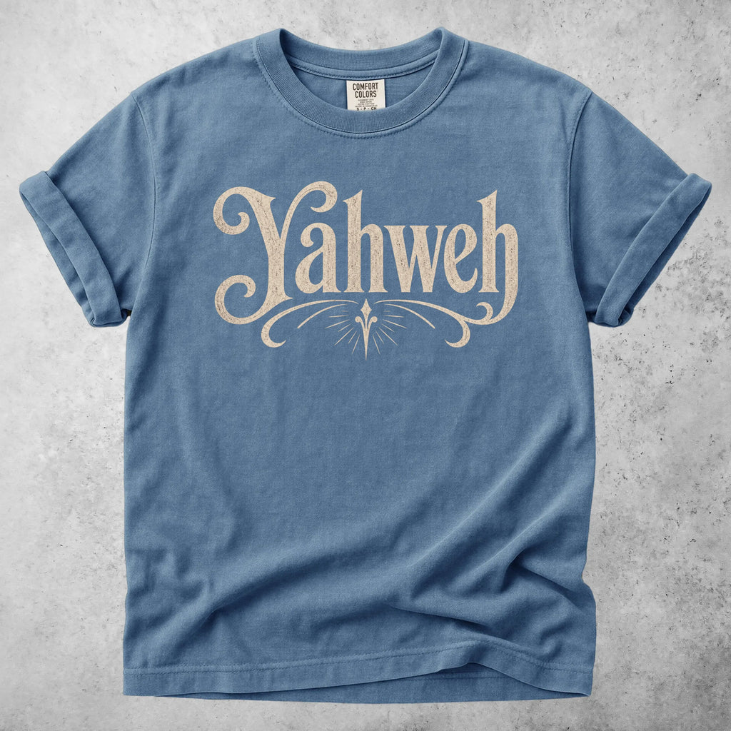 Printify T-Shirt Blue Jean / S Yahweh T-Shirt