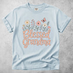 Printify T-Shirt Chambray / S Blessed Grandma T-Shirt