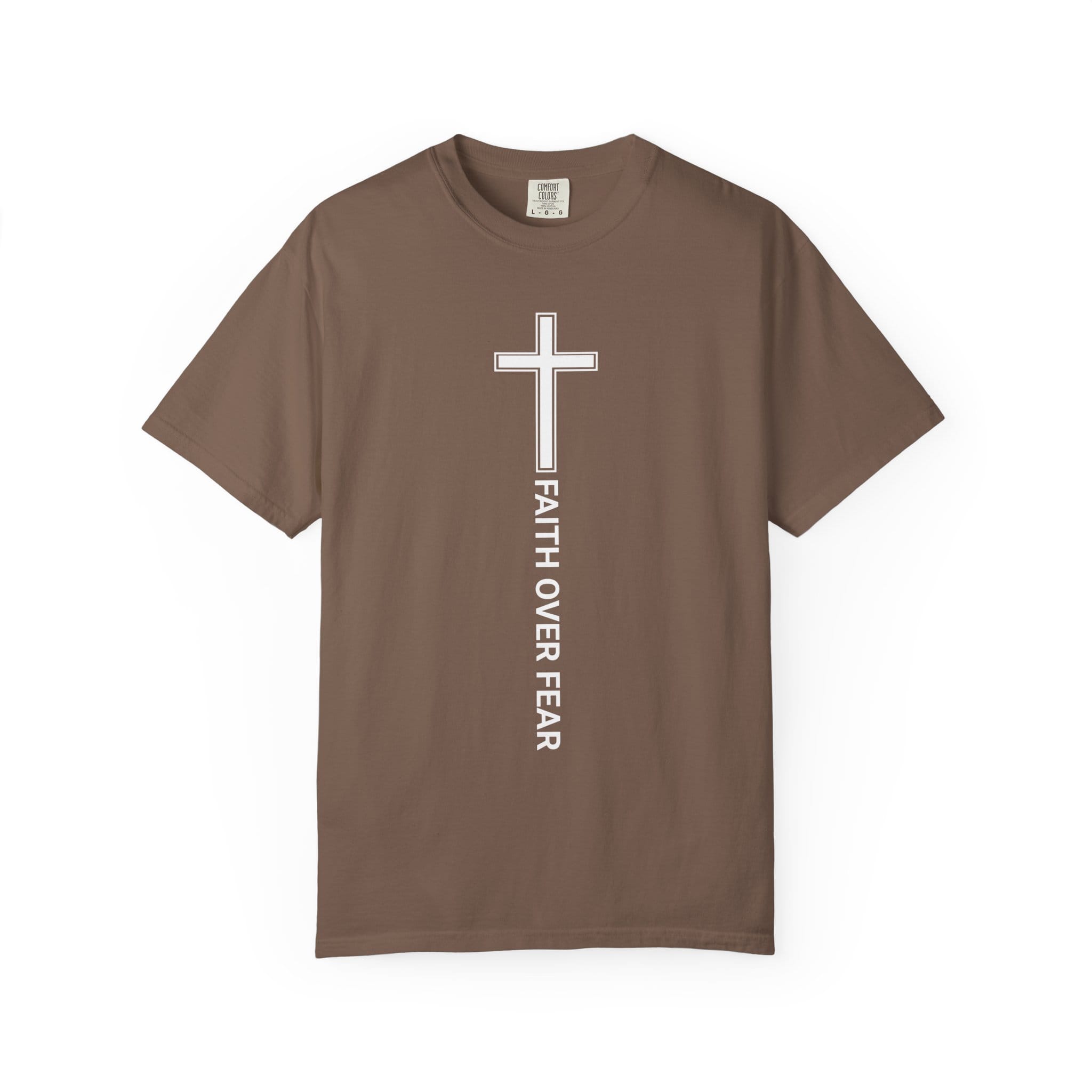 Printify T-Shirt Espresso / 2XL Faith Over Fear T-Shirt