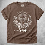 Printify T-Shirt Espresso / M Loved Christian T-Shirt