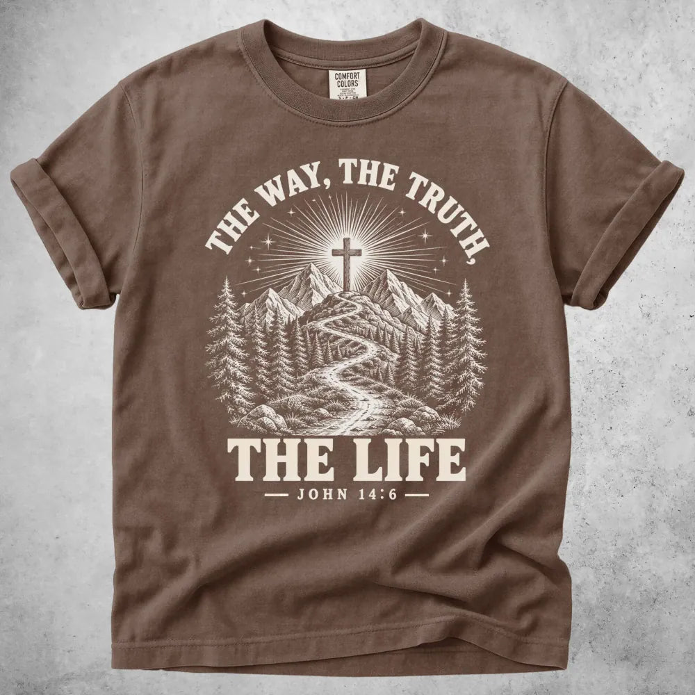 Printify T-Shirt Espresso / M The Way T-Shirt
