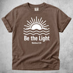 Printify T-Shirt Espresso / S Be the Light