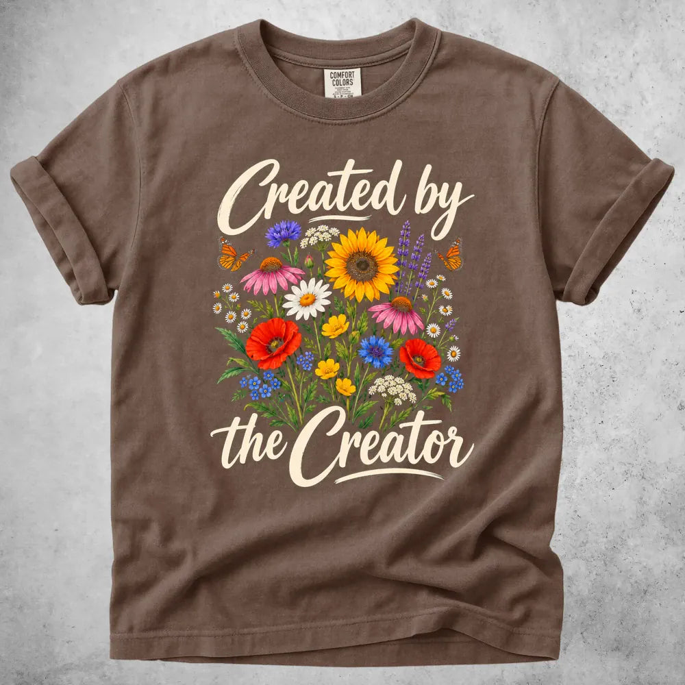 Printify T-Shirt Espresso / S Created by the Creator T-Shirt