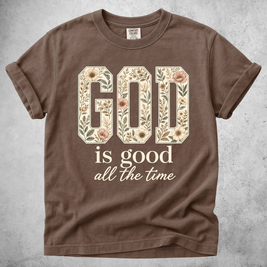 Printify T-Shirt Espresso / S GOD is Good