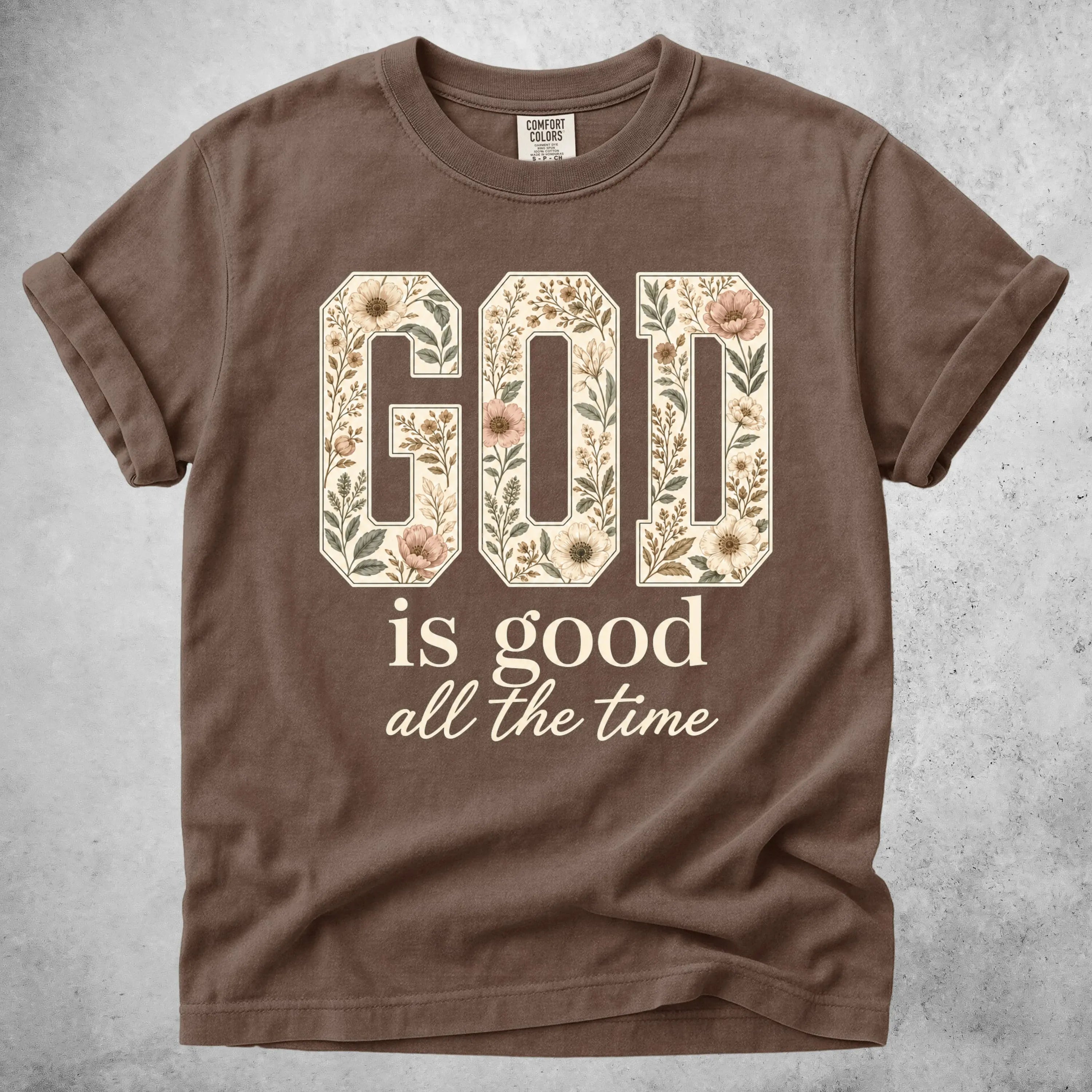 Printify T-Shirt Espresso / S GOD is Good