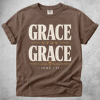 Printify T-Shirt Espresso / S Grace Upon Grace T-Shirt