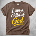 Printify T-Shirt Espresso / S I Am a Child of God T-Shirt