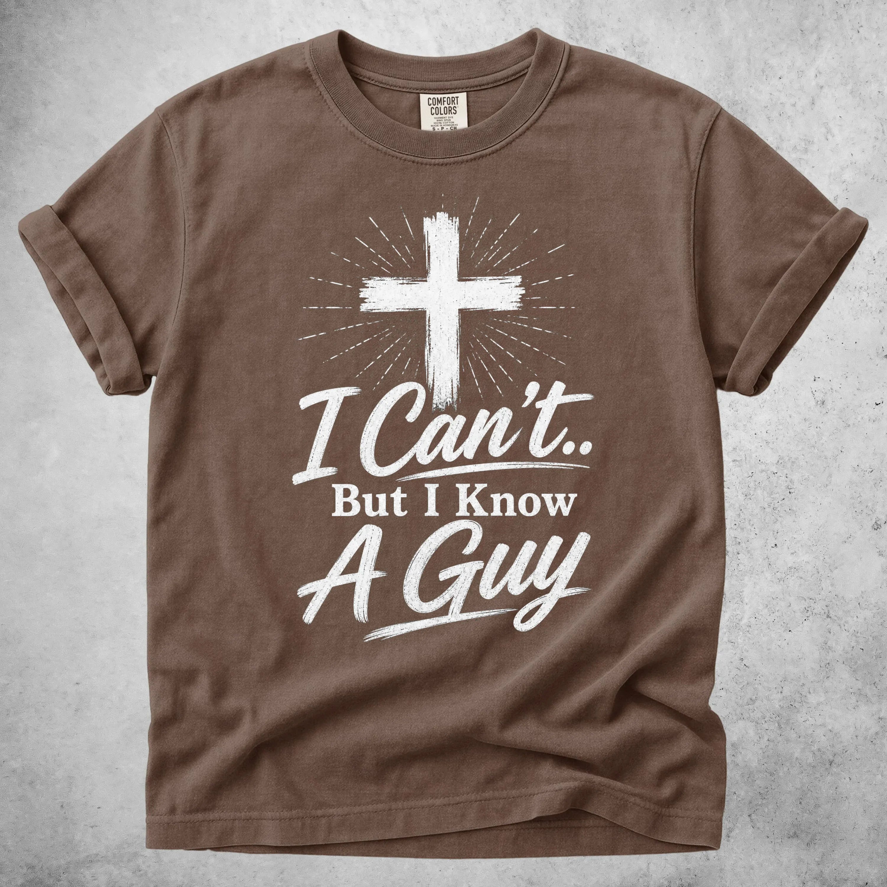 Printify T-Shirt Espresso / S I Can't