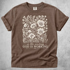 Printify T-Shirt Espresso / S In the Waiting T-Shirt