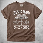 Printify T-Shirt Espresso / S JESUS MATH - T-Shirt