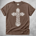 Printify T-Shirt Espresso / S Jesus Saved My Life T-Shirt