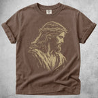 Printify T-Shirt Espresso / S Jesus Sketch T-Shirt