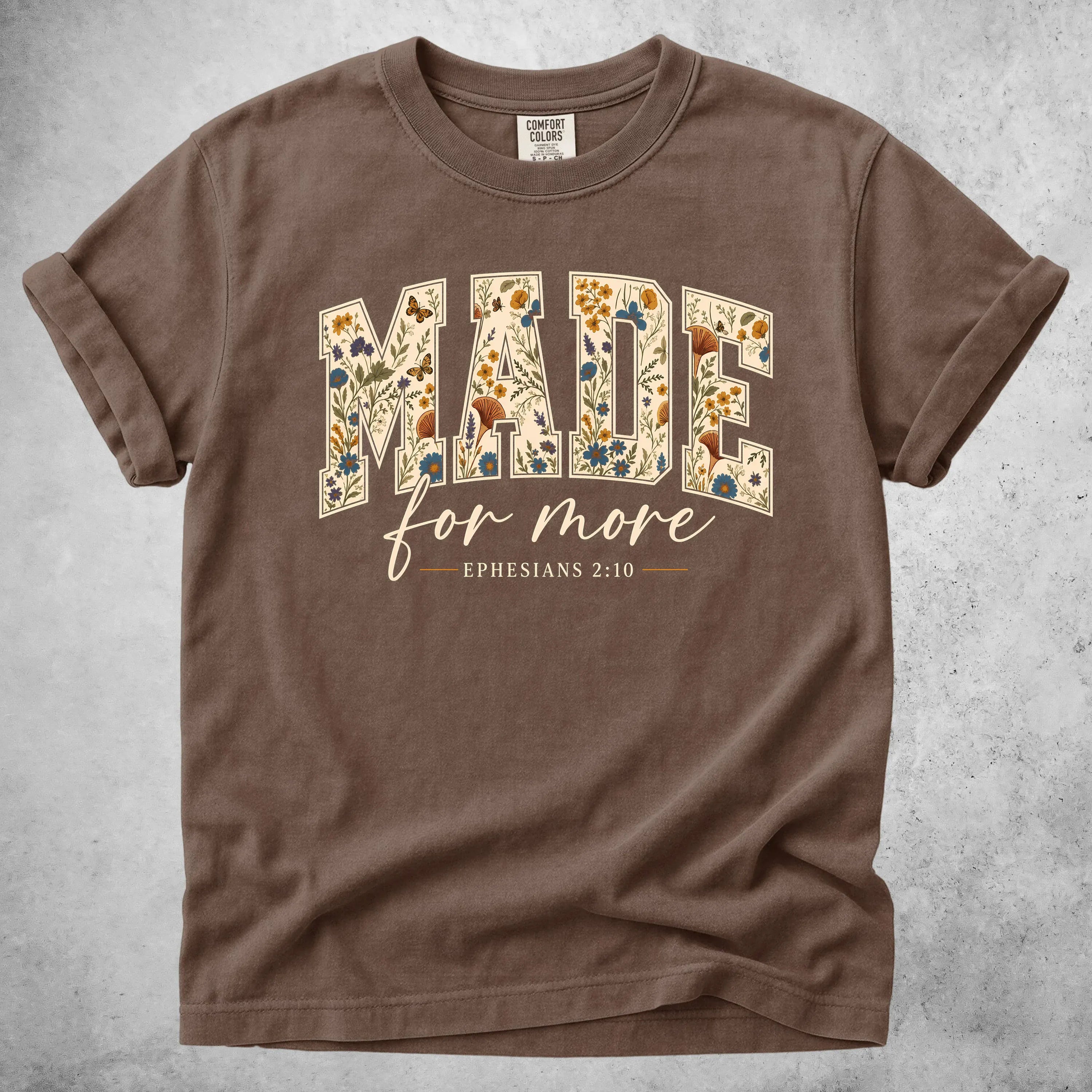 Printify T-Shirt Espresso / S Made for more - T-Shirt
