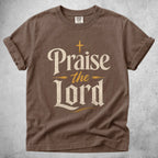 Printify T-Shirt Espresso / S Praise the Lord T-Shirt