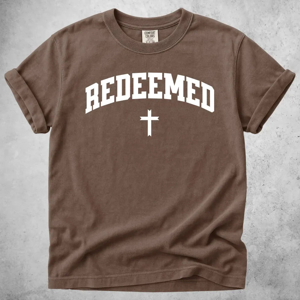Printify T-Shirt Espresso / S Redeemed Christian T-Shirt
