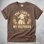 Printify T-Shirt Espresso / S THE LORD IS MY SHEPHERD - T-Shirt