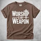 Printify T-Shirt Espresso / S WORSHIP - T-Shirt