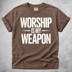 Printify T-Shirt Espresso / S WORSHIP - T-Shirt