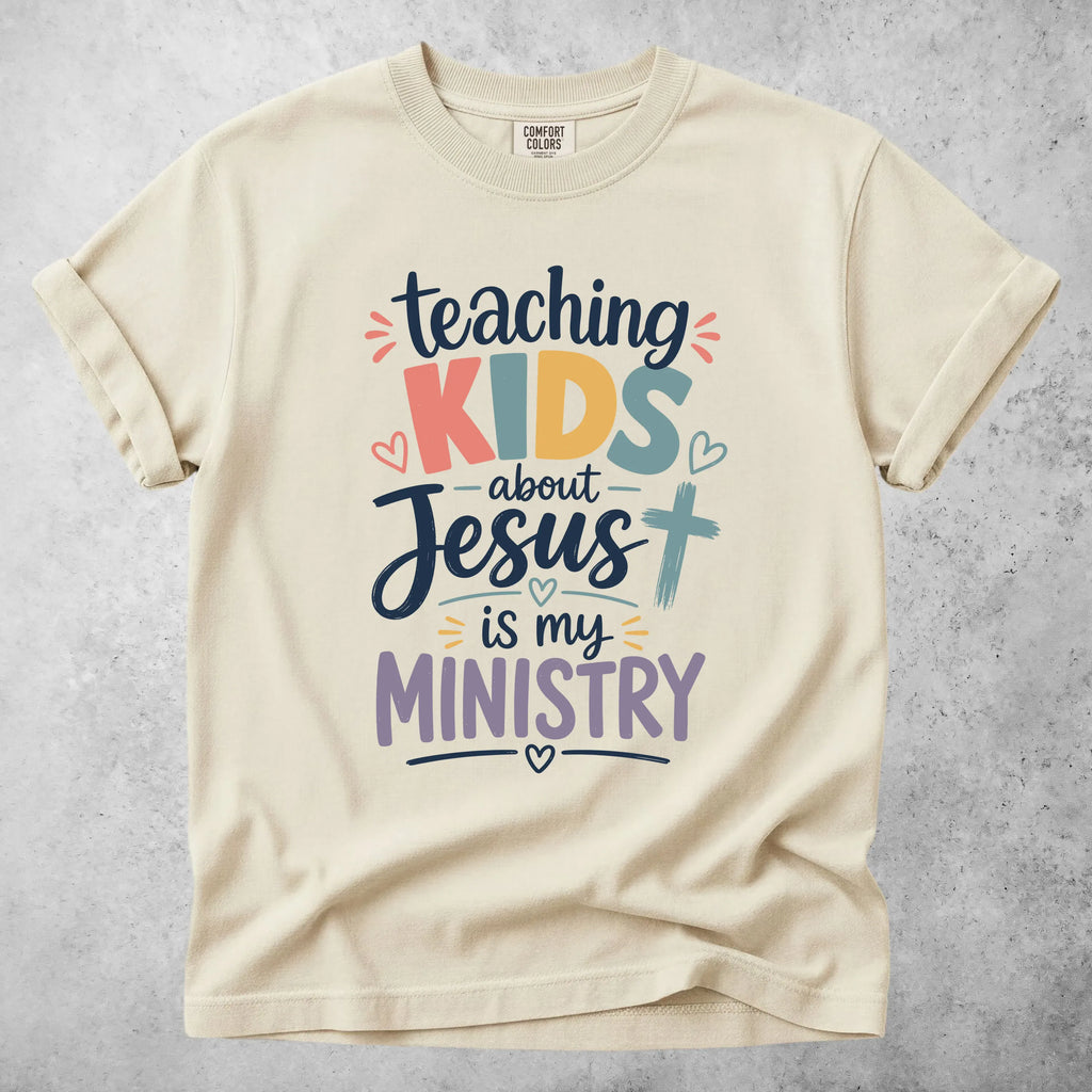 Printify T-Shirt Ivory / S Teaching KIDS
