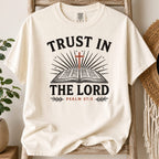 Printify T-Shirt Ivory / S Trust in the Lord T-Shirt