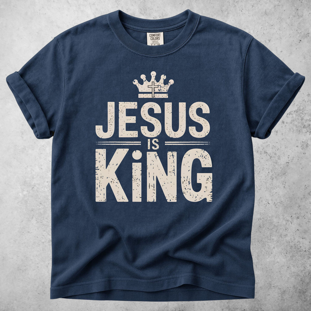 Printify T-Shirt Jesus Is King