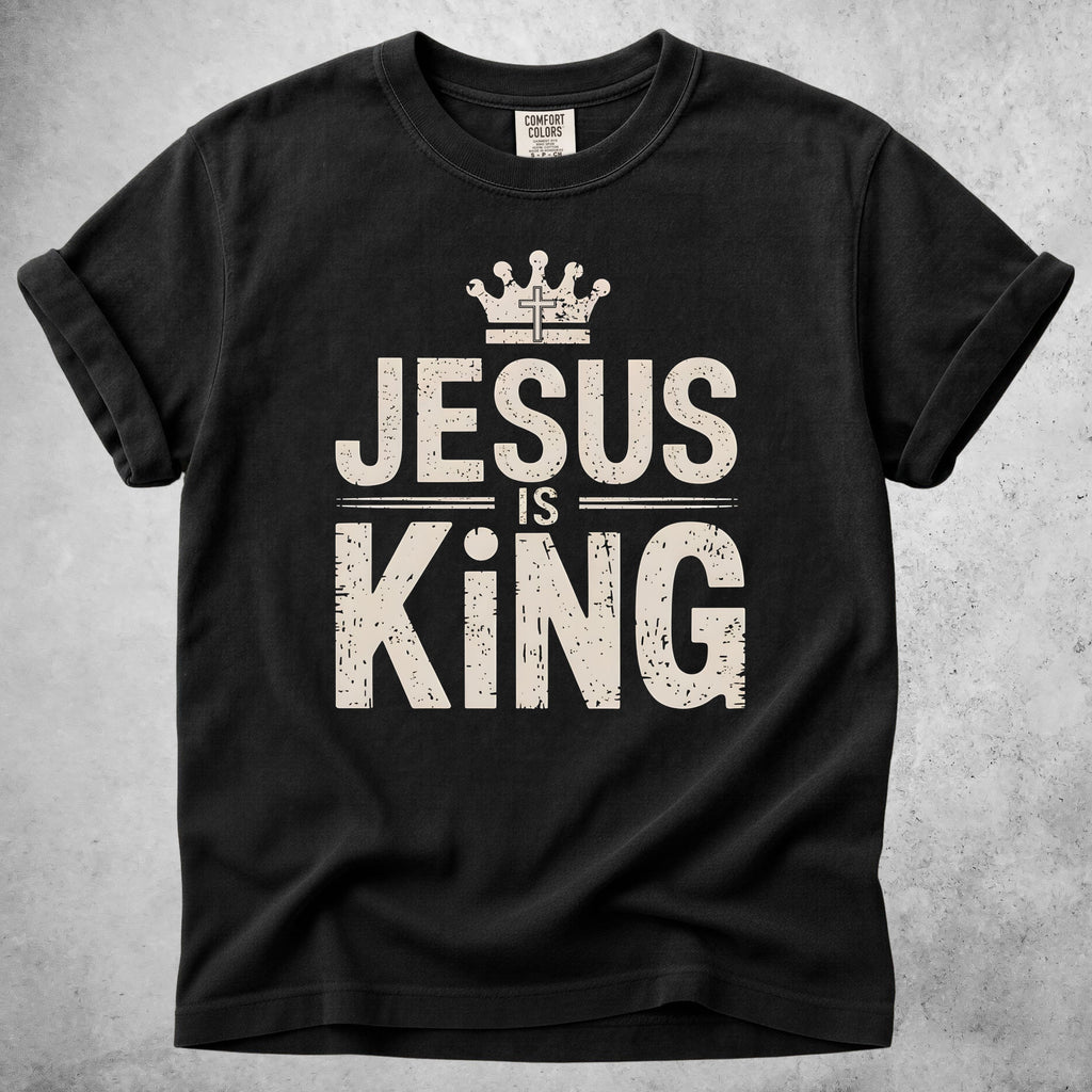 Printify T-Shirt Jesus Is King