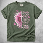 Printify T-Shirt Moss / M Blessed by God - T-Shirt