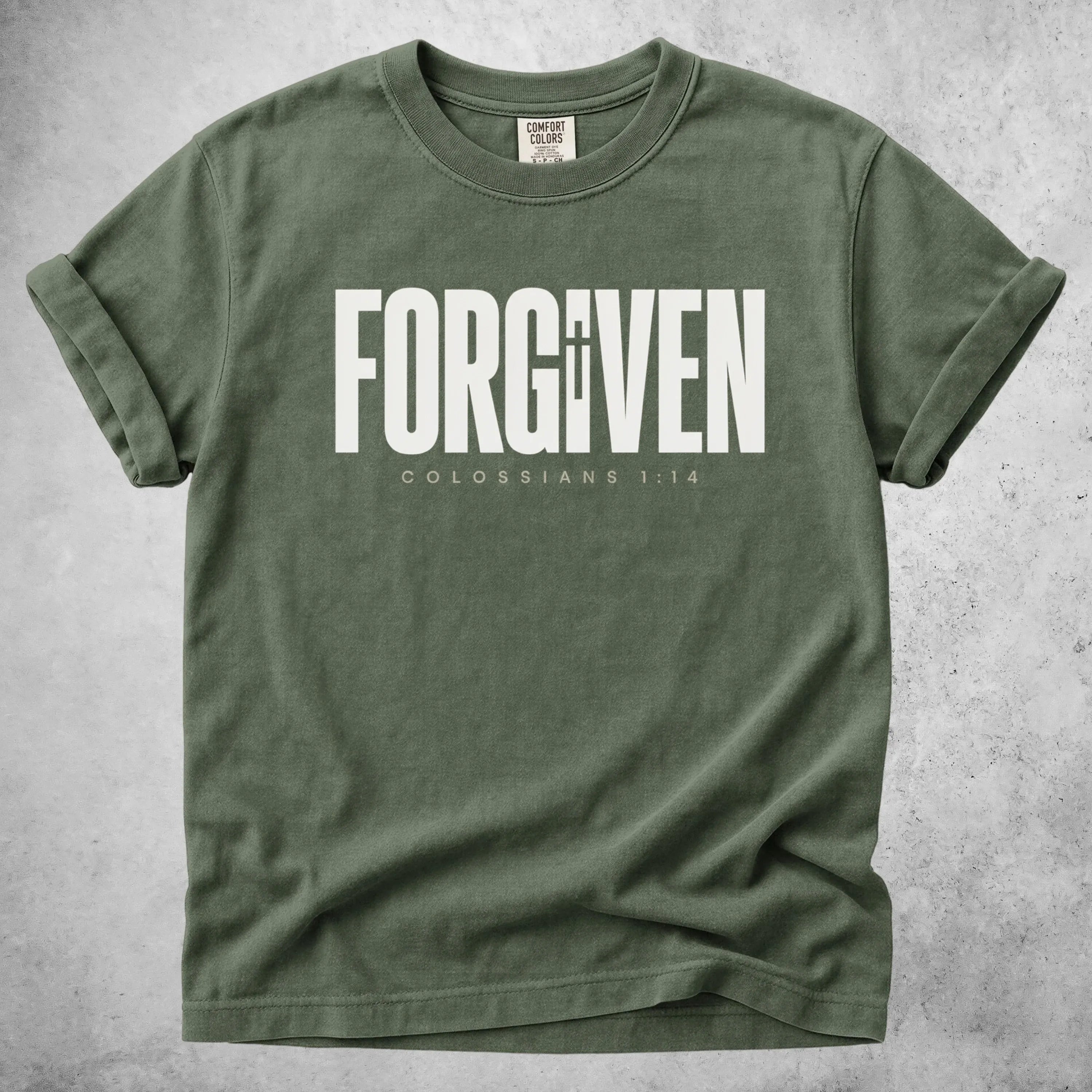 Printify T-Shirt Moss / S FORGIVEN - T-Shirt