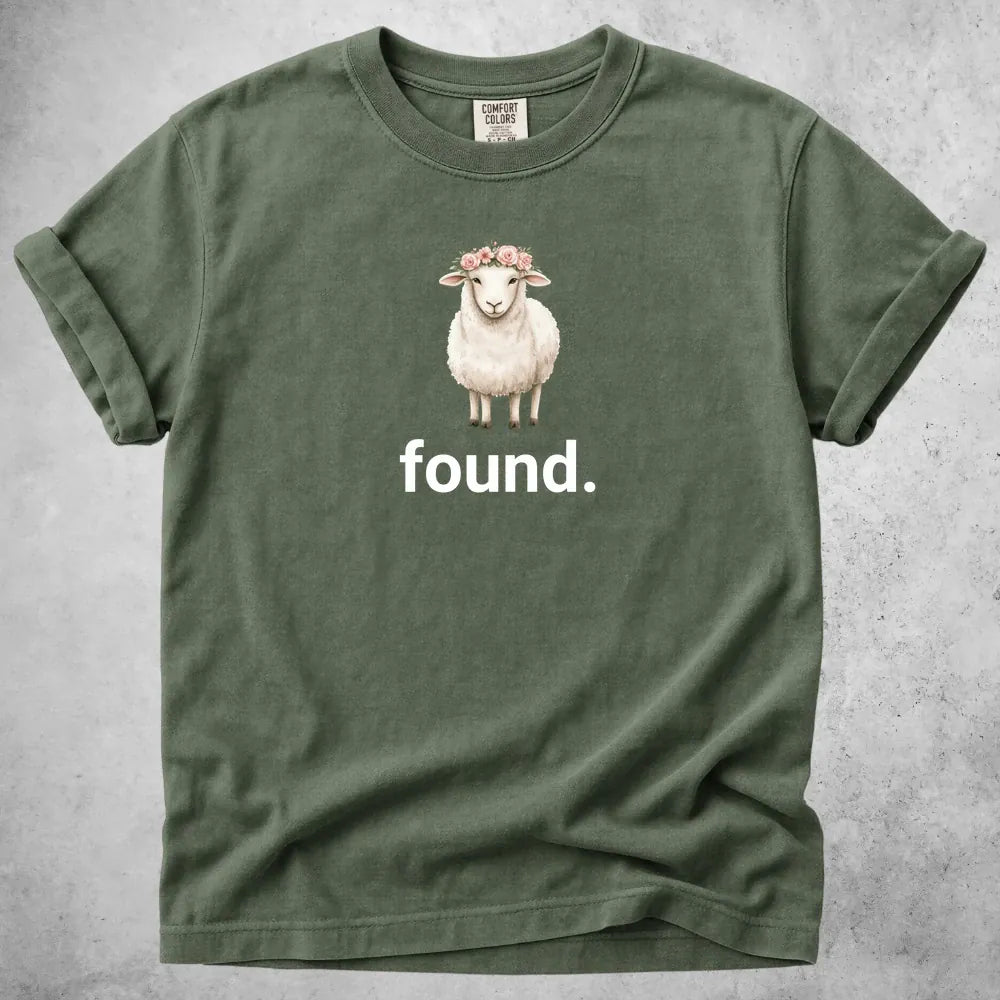 Printify T-Shirt Moss / S Found T-Shirt