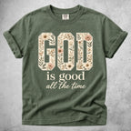 Printify T-Shirt Moss / S GOD is Good