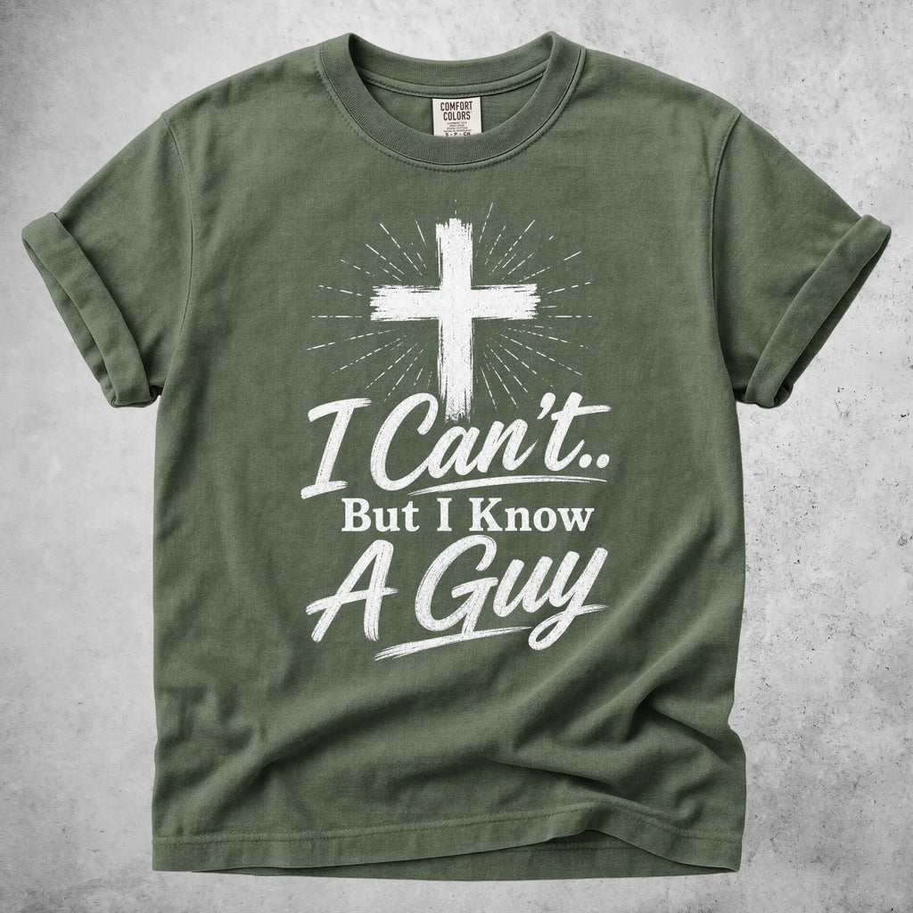 Printify T-Shirt Moss / S I Can't