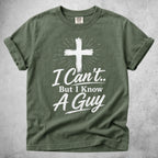 Printify T-Shirt Moss / S I Can't