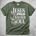 Printify T-Shirt Moss / S Jesus Is the Anchor T-Shirt