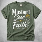 Printify T-Shirt Moss / S Mustard Seed T-Shirt