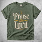 Printify T-Shirt Moss / S Praise the Lord T-Shirt