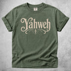 Printify T-Shirt Moss / S Yahweh T-Shirt