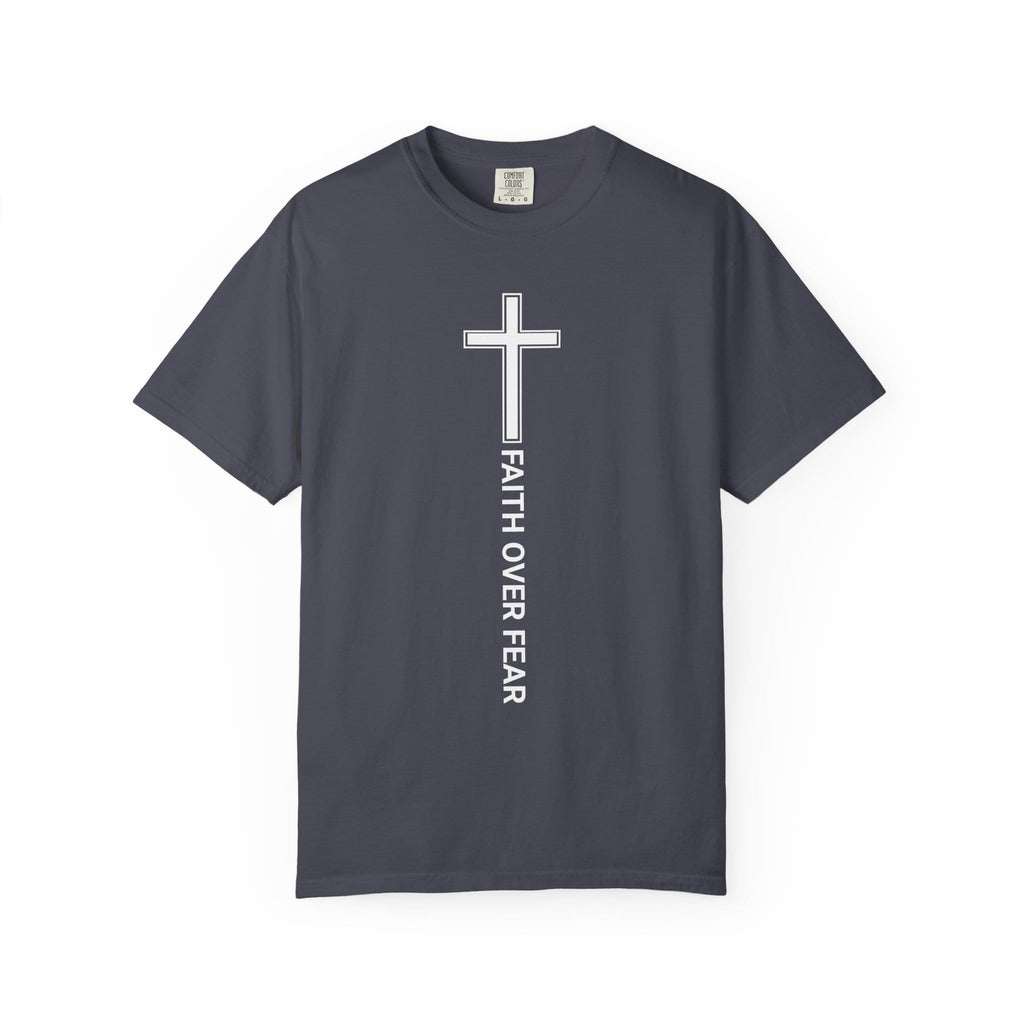 Printify T-Shirt Navy / 3XL Faith Over Fear T-Shirt