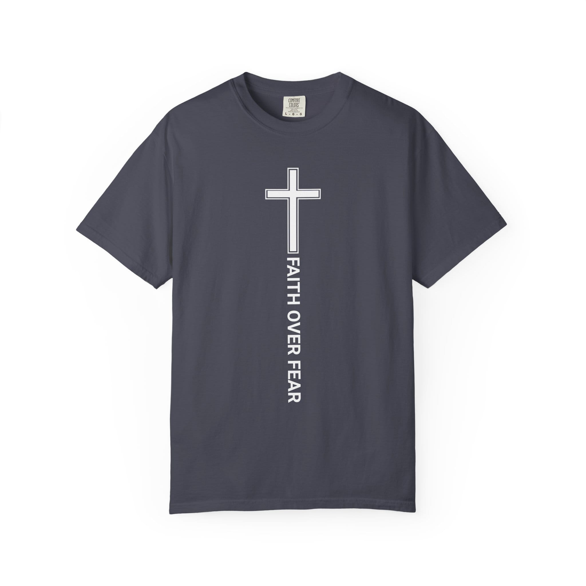 Printify T-Shirt Navy / 3XL Faith Over Fear T-Shirt