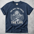 Printify T-Shirt Navy / M The Way T-Shirt