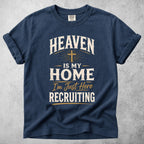 Printify T-Shirt Navy / S HEAVEN IS MY HOME  - T-Shirt