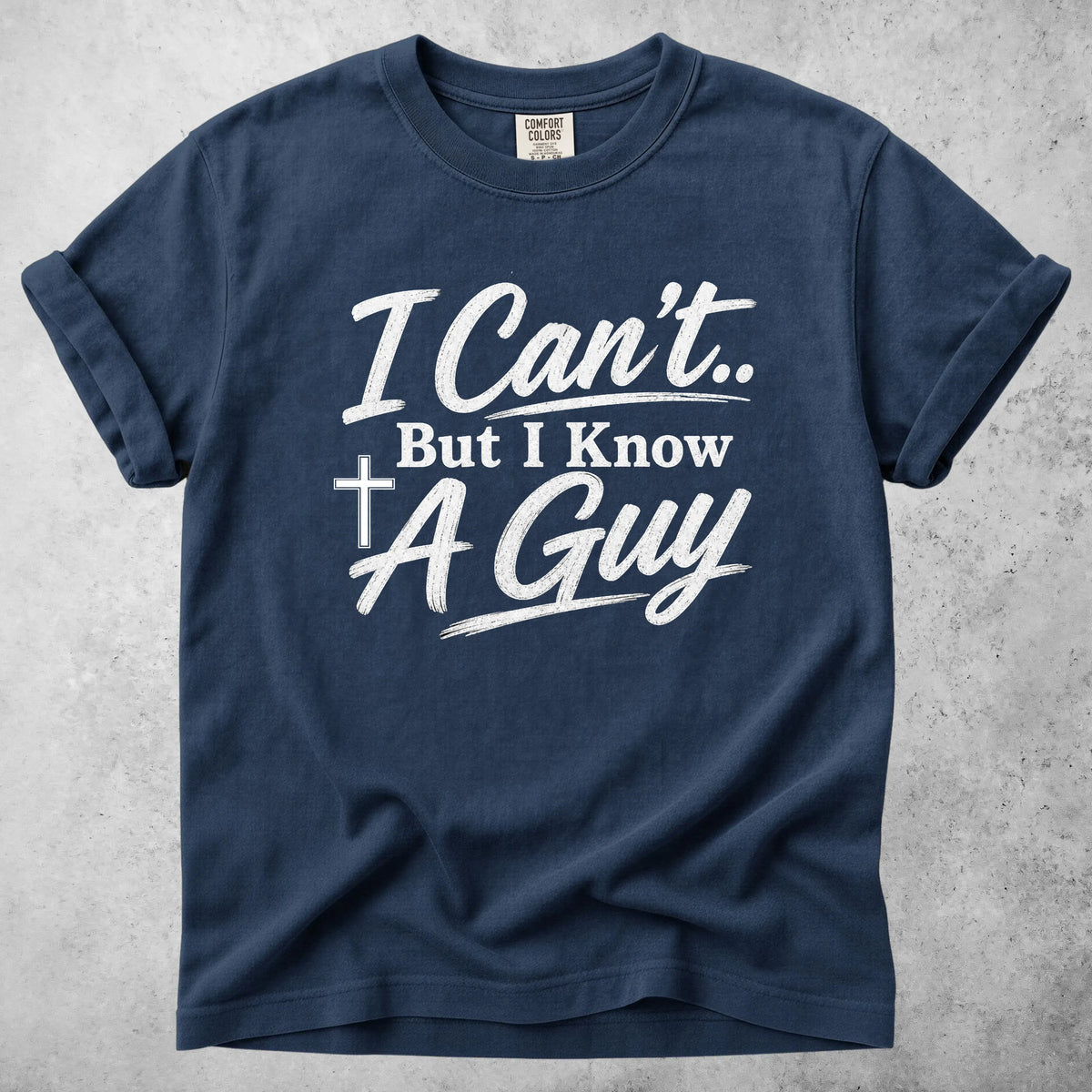 Printify T-Shirt Navy / S I Know A Guy T-Shirt