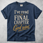 Printify T-Shirt Navy / S I've Read The Final Chapter
