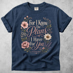 Printify T-Shirt Navy / S Jeremiah 29:11 T-Shirt