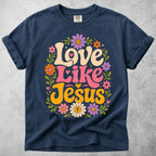 Printify T-Shirt Navy / S Love Like Jesus T-Shirt