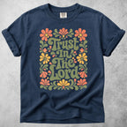 Printify T-Shirt Navy / S Trust in the Lord T-Shirt