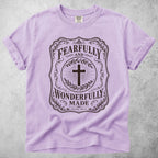 Printify T-Shirt Orchid / S Fearfully and Wonderfully Made – Psalm 139:14 T-Shirt
